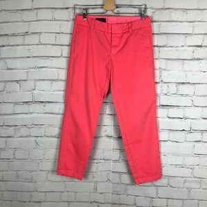 J. Crew Scout women’s coral 4 pocket pants size 2